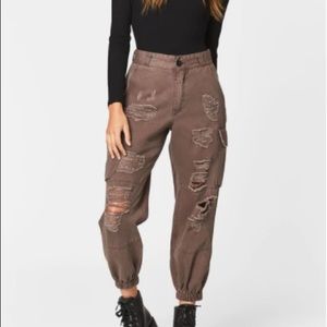 CARMAR DENIM CARGO PANTS